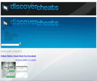 Discovercheats.com(Discovercheats) Screenshot