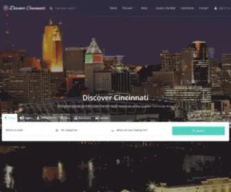 Discovercincinnati.co(Discover Cincinnati Directory) Screenshot