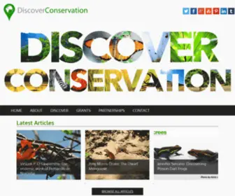 Discoverconservation.org(Discover ConservationDiscover Conservation) Screenshot