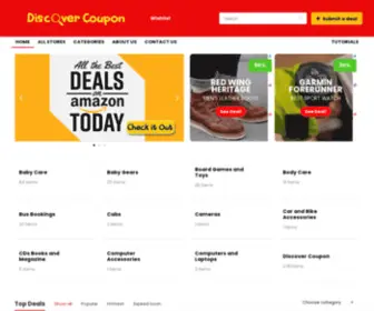 Discovercoupon.com(Best Deals & Coupons) Screenshot