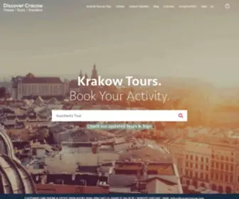 Discovercracow.com(Krakow City Tours) Screenshot