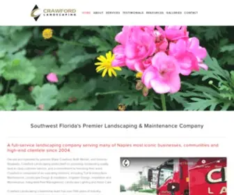 Discovercrawford.com(Crawford Landscaping) Screenshot