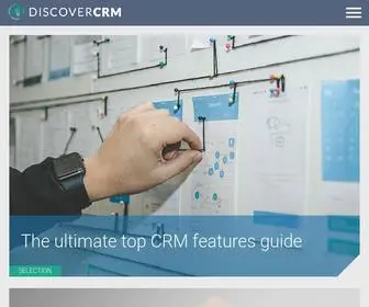 Discovercrm.com(Discover CRM) Screenshot