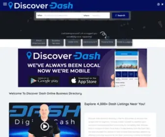 Discoverdash.com(Spend Your Dash At Thousands Of Retailers And Services) Screenshot