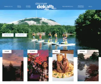 Discoverdekalb.com(Discover DeKalb) Screenshot