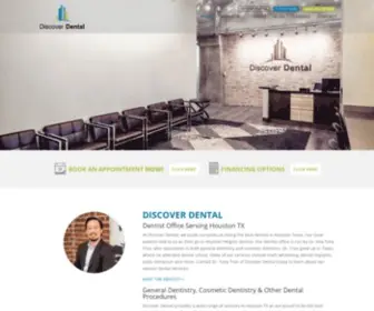 Discoverdentalhouston.com(Dental Clinic Near Me) Screenshot