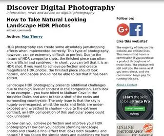 Discoverdigitalphotography.com(Discover Digital Photography) Screenshot