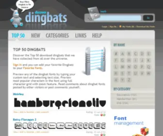 Discoverdingbats.com(Discoverdingbats) Screenshot