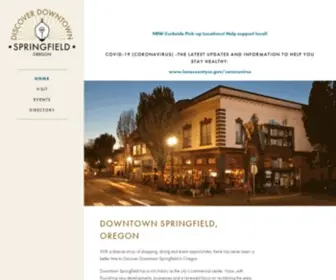 Discoverdowntownspringfield.org(Discover Downtown Springfield) Screenshot