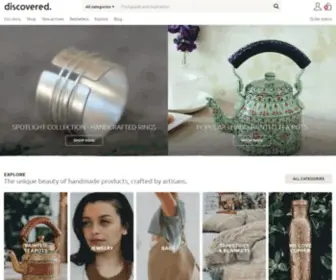 Discovered.us(Handmade Jewelry and Accessories) Screenshot