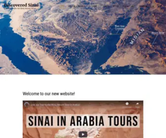 Discoveredsinai.com(Discovered Sinai) Screenshot