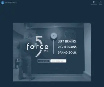Discoverforce5.com(Force 5) Screenshot