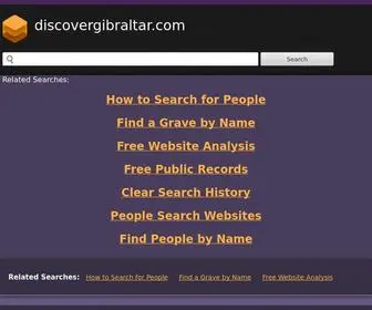 Discovergibraltar.com(DISCOVER GIBRALTAR) Screenshot