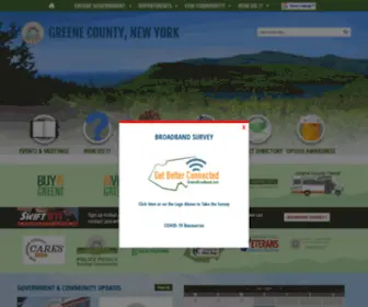 Discovergreene.com(Greene County Government) Screenshot