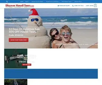 Discoverhawaiitours.com(Hawaii Tours & Activities Site in Oahu) Screenshot