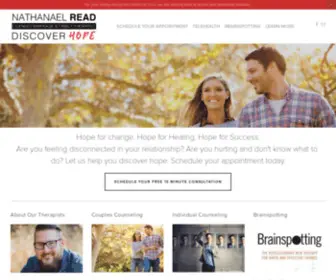 Discoverhoperedding.com(Discover Hope Marriage & Family Therapy in Redding) Screenshot