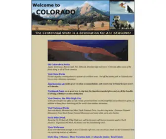 Discoveringcolorado.com(America's Outdoor Vacation Destination) Screenshot