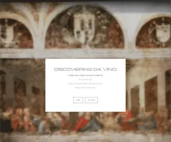 Discoveringdavinci.com(Discovering da Vinci) Screenshot