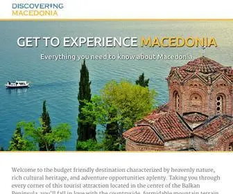 Discoveringmacedonia.com(Discovering Macedonia) Screenshot