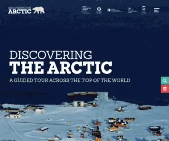 Discoveringthearctic.org.uk(Discovering the Arctic) Screenshot