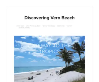 DiscoveringVerobeach.com(Discovering Vero Beach) Screenshot