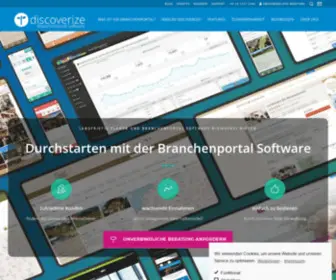 Discoverize.com(Starte durch mit deiner Branche) Screenshot