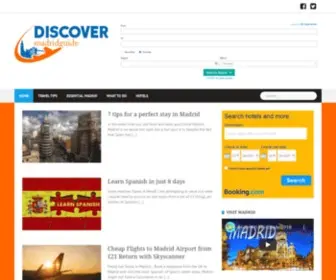 Discovermadridguide.com(Discover Madrid) Screenshot