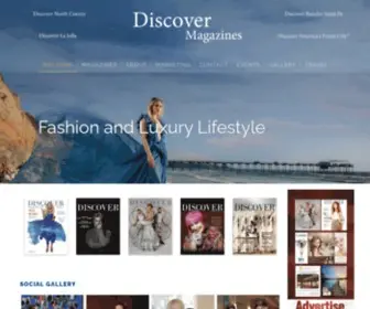 Discovermagazines.com(Discover North County Magazine) Screenshot