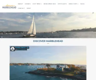 DiscovermHD.com(Discover Marblehead) Screenshot