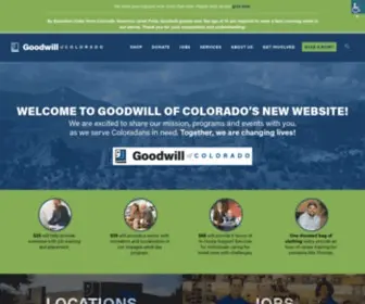 Discovermygoodwill.org(Colorado Springs Thrift Stores) Screenshot