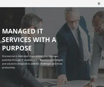 Discovernet.ca(Managed IT Services) Screenshot