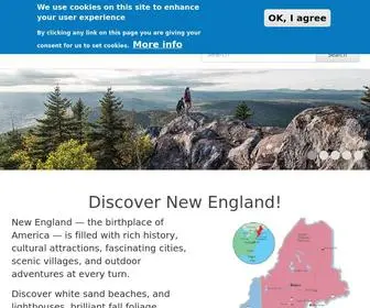 Discovernewengland.org(Discover New England) Screenshot