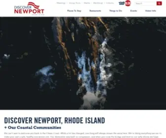 Discovernewport.org(Newport RI Hotels) Screenshot