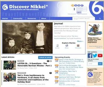 Discovernikkei.org(Discover Nikkei) Screenshot