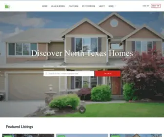 Discovernorthtexashomes.com(Discover North Texas Homes provided by) Screenshot