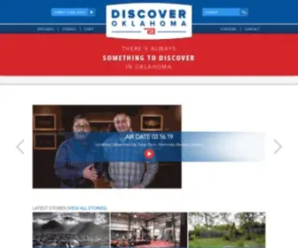 Discoveroklahomatv.com(Discover Oklahoma TV) Screenshot