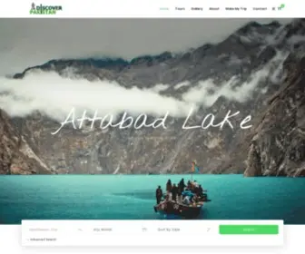 Discoverpak.com(Discover Pakistan) Screenshot