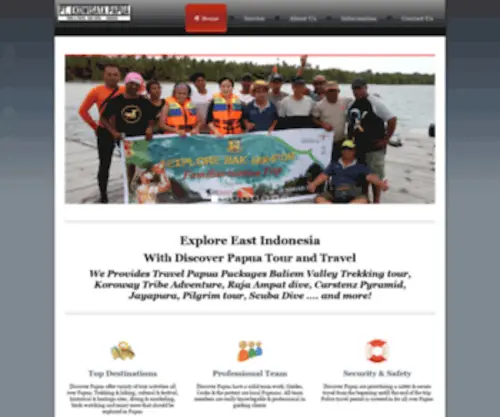 Discoverpapua.com(Discoverpapua) Screenshot