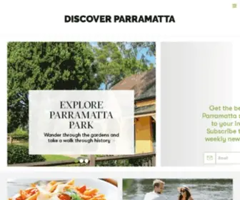 Discoverparramatta.com(Discover Parramatta) Screenshot