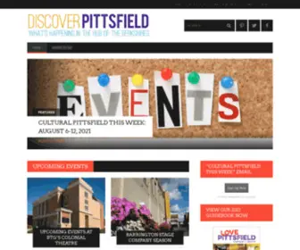 Discoverpittsfield.com(Discover Pittsfield) Screenshot