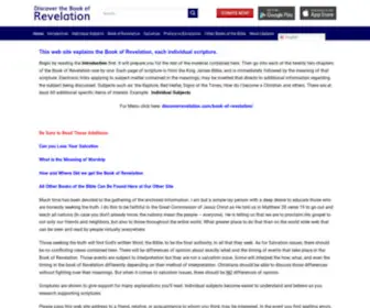 Discoverrevelation.com(Bible Study) Screenshot