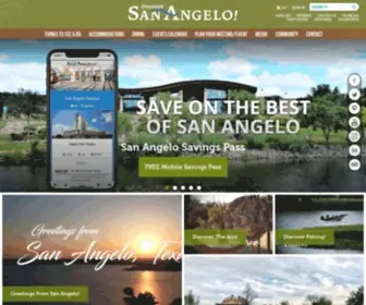 Discoversanangelo.com(Discover San Angelo) Screenshot