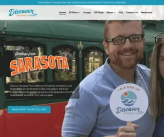 Discoversarasotatours.com(Discover Sarasota Tours) Screenshot