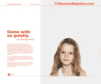 Discoversatanism.com(Discover Satanism) Screenshot