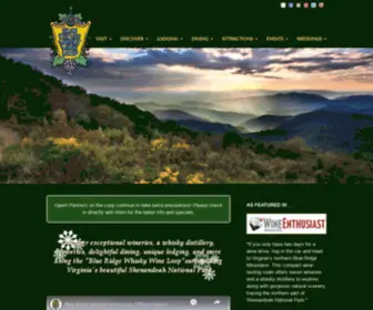 Discovershenandoah.com(Discover Shenandoah) Screenshot