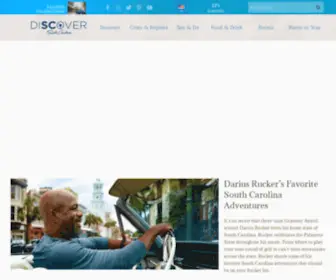 Discoversouthcarolina.travel(South Carolina Tourism Official Site) Screenshot