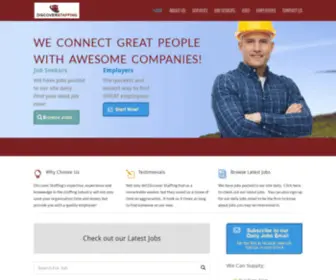 Discoverstaffing.ca(Discover Staffing) Screenshot
