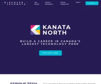 Discovertechnata.com(Discover Tech Jobs in Kanata North) Screenshot