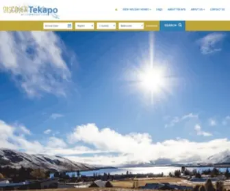 Discovertekapo.co.nz(Stay with Discover Tekapo Accommodation) Screenshot