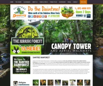 Discoverthedaintree.com(Daintree Rainforest) Screenshot